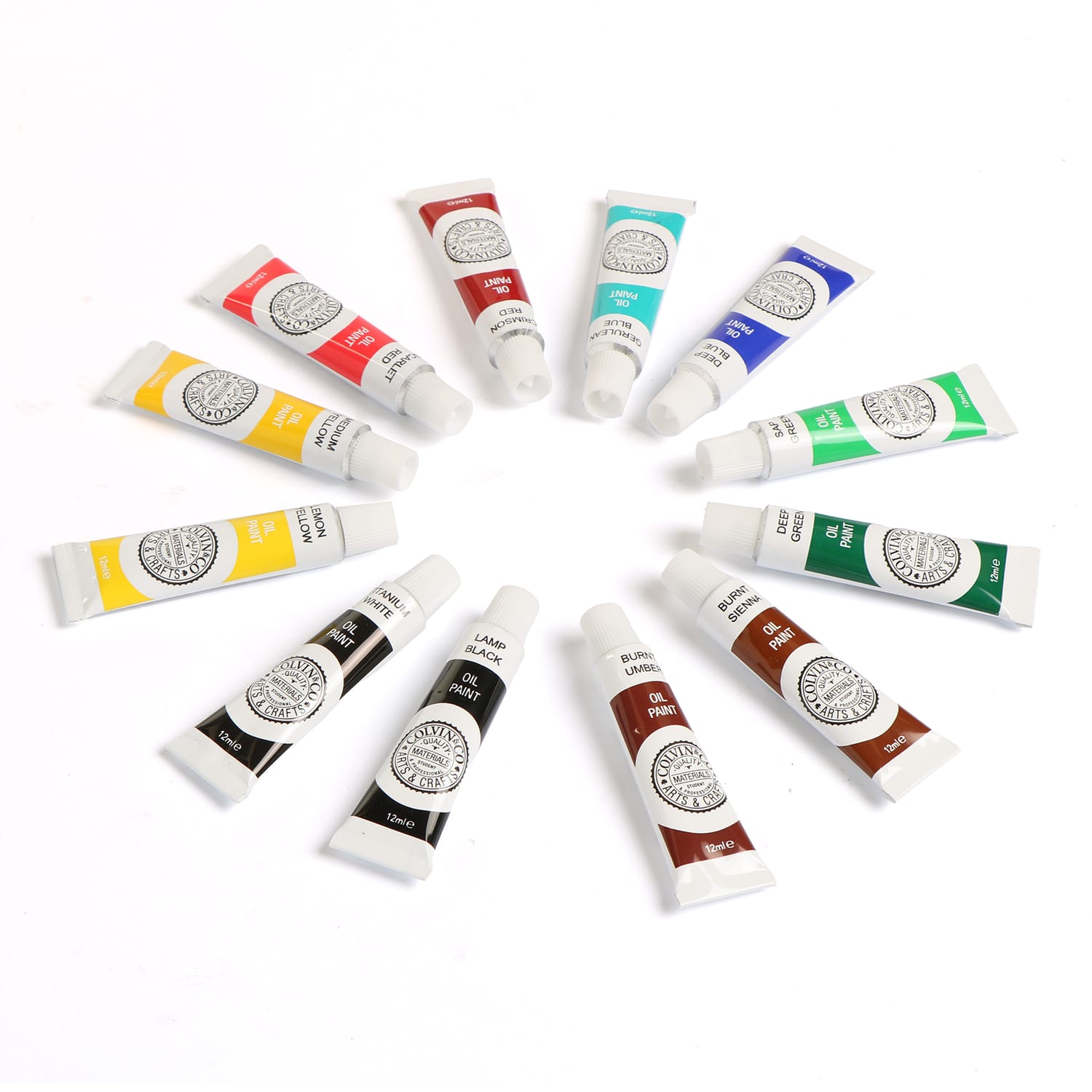 Colvin & Co Artists' Oil Paint Set, product image 2
