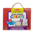 Melissa & Doug Play, Draw, Create Kit - Dinosaurs