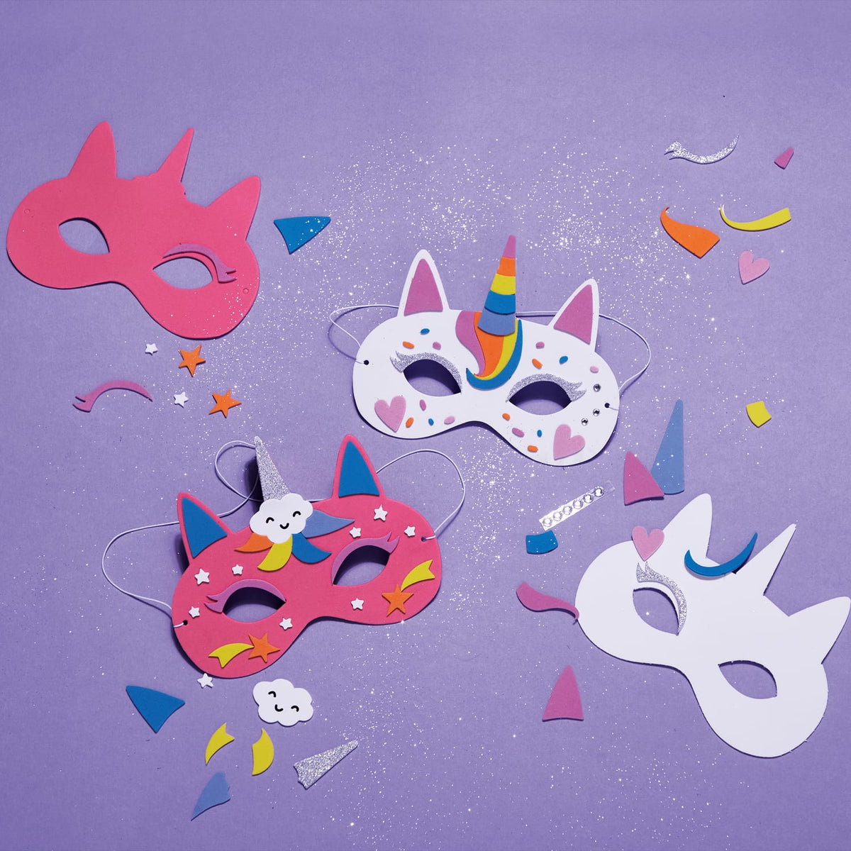 Craft Time Make Your Own Unicorn Masks