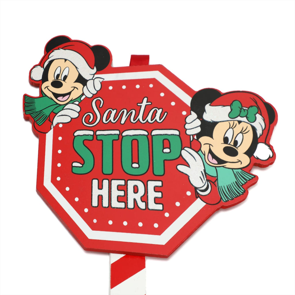 Disney Mickey And Friends Stop Here Sign, product image 2