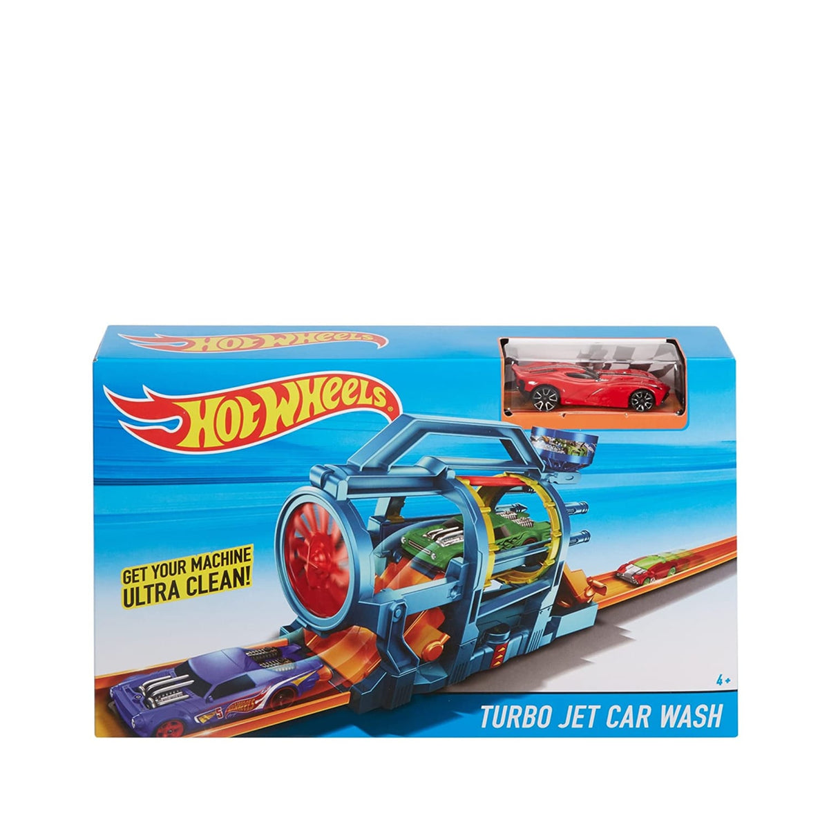 Hot Wheels City Turbo Jet Car Wash, product image 2