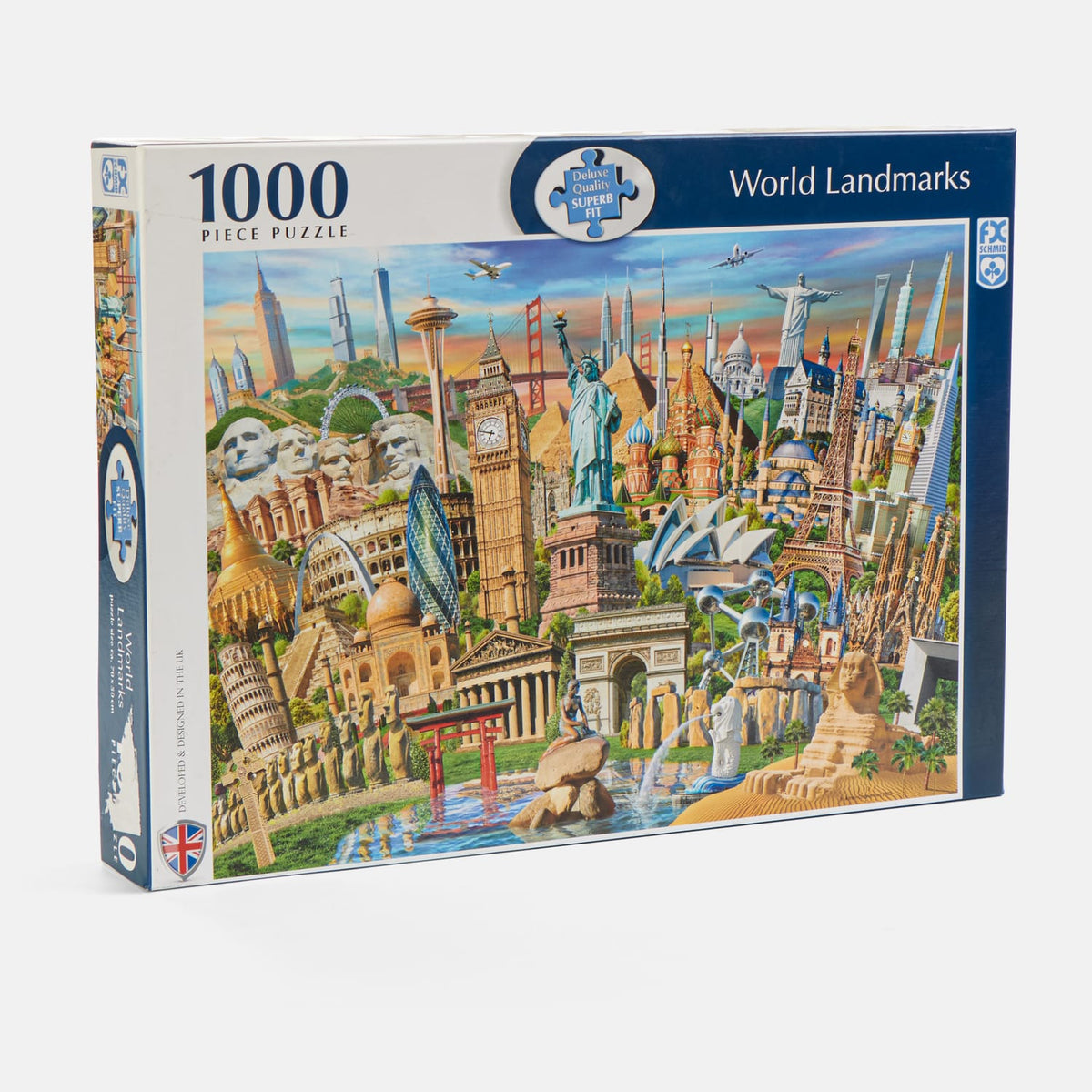 1000 Piece Puzzle - World Landmarks