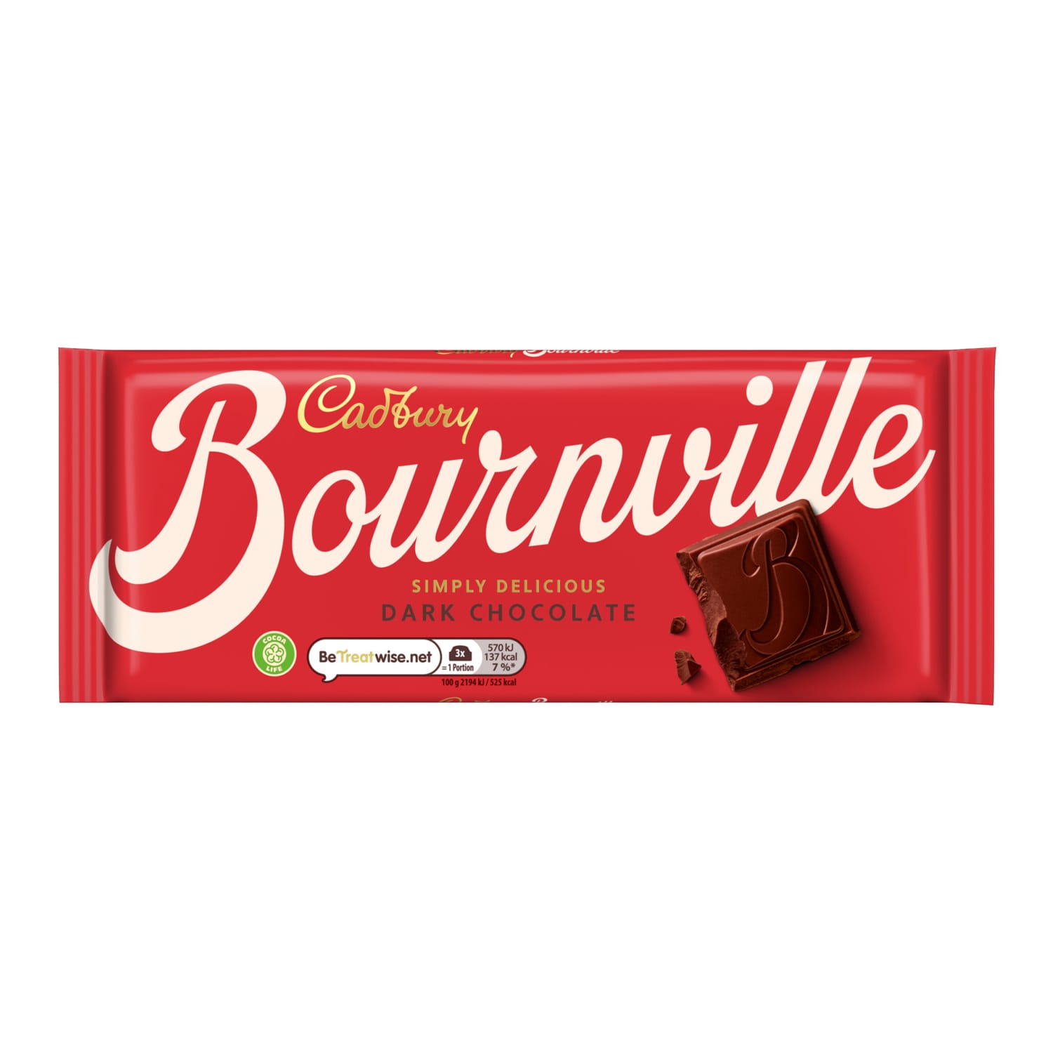 Cadbury Bournville Dark Chocolate Bar 180g
