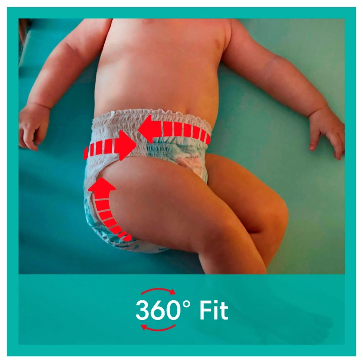 Pampers Baby-Dry Nappy Pants 21's Size 5, product image 6